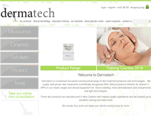 Tablet Screenshot of dermatech.co.nz